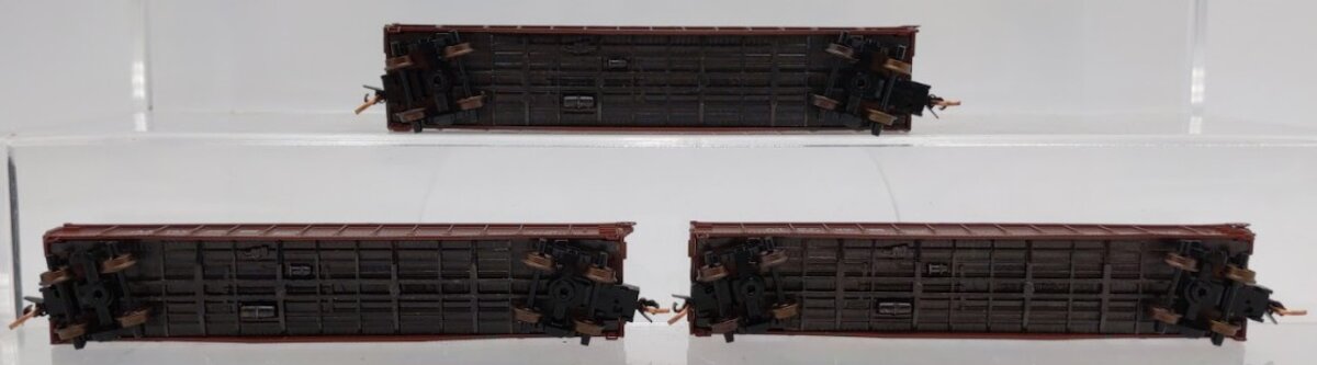 Micro-Trains PNS0073 N Scale Santa Fe (ATSF) GA-68 Gondola 3 Pack LN/Box