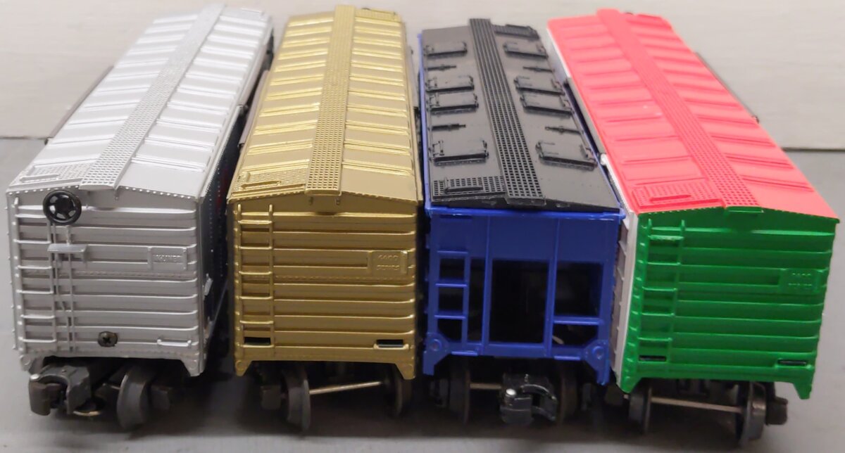 K-Line O Assorted Freight Cars K6477, K90004, K90001, K6216 [4] EX/Box