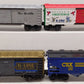 K-Line O Assorted Freight Cars K6477, K90004, K90001, K6216 [4] EX/Box