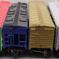 K-Line O Assorted Freight Cars K6477, K90004, K90001, K6216 [4] EX/Box