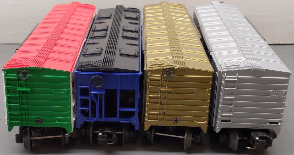 K-Line O Assorted Freight Cars K6477, K90004, K90001, K6216 [4] EX/Box