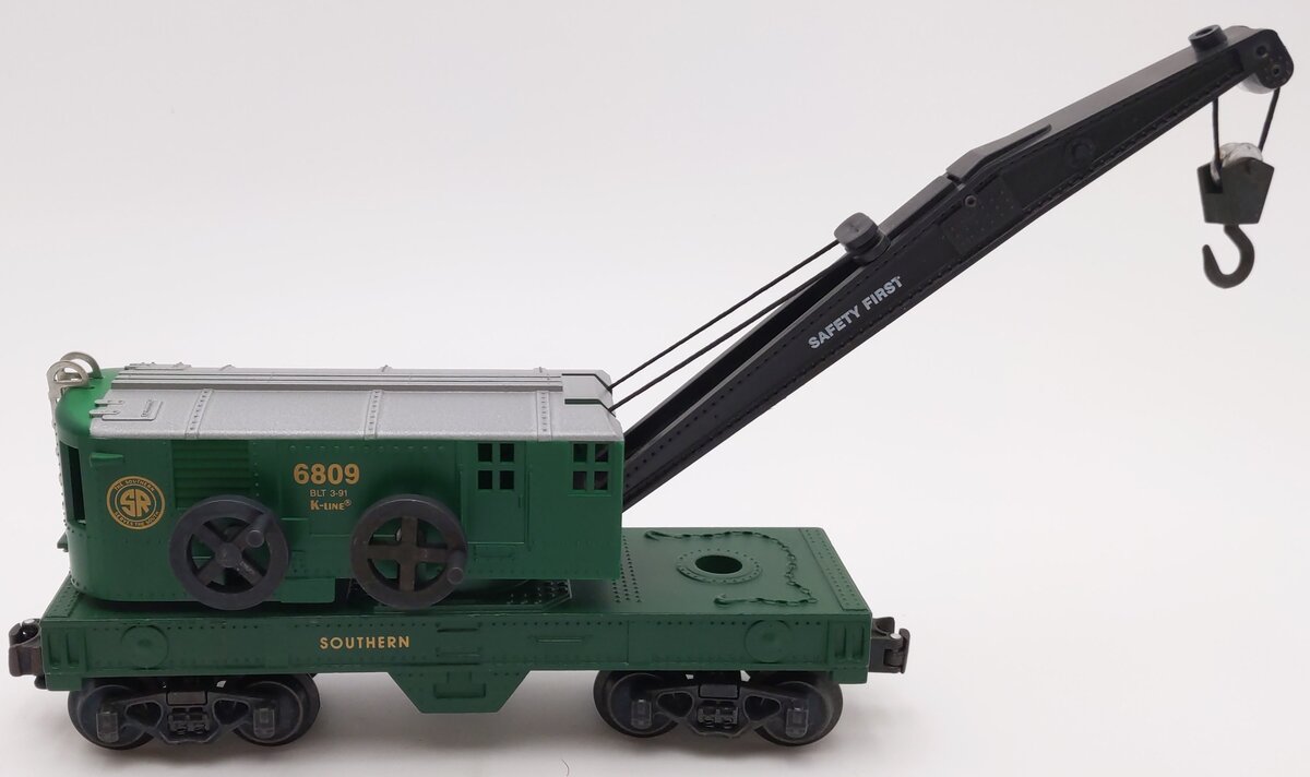 K-Line K6809 O Southern Crane Car LN/Box