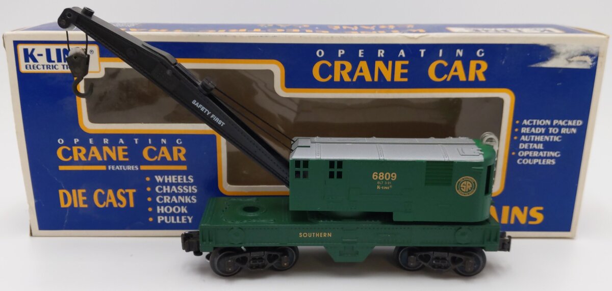 K-Line K6809 O Southern Crane Car LN/Box