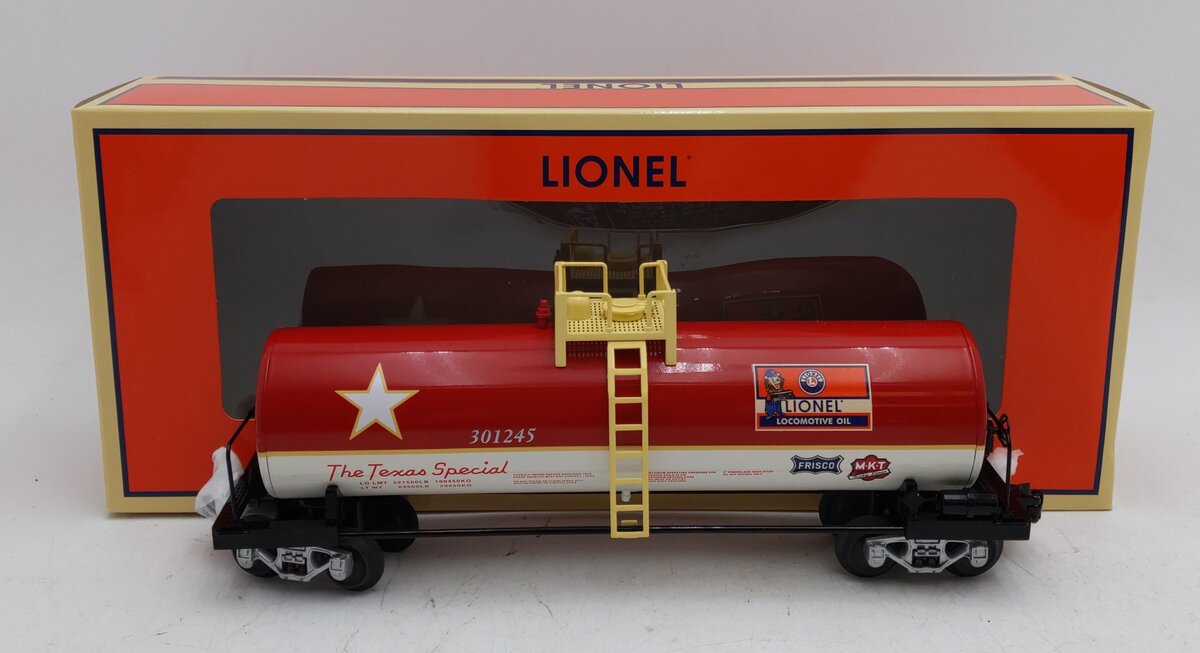 Lionel 6-58550 O Gauge MLR Texas Special Unibody Tank Car #301245 LN/Box
