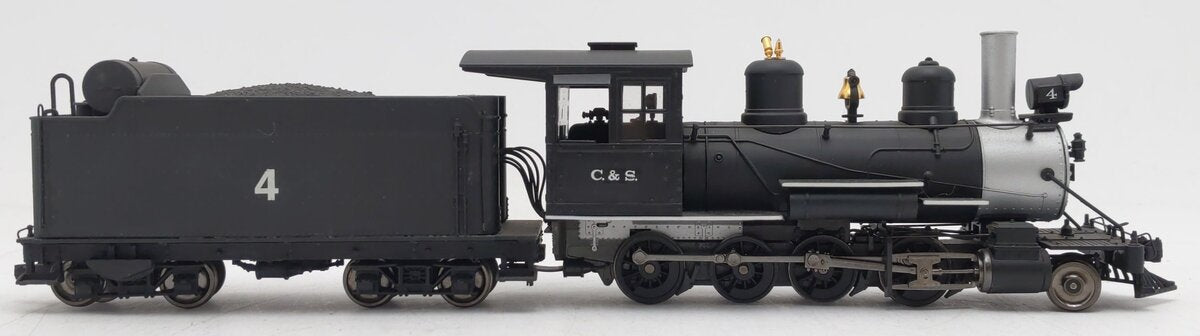 Broadway Limited 907 On30 Custom Milwaukee Road 2-8-0 Steam Locomotive & Tender EX