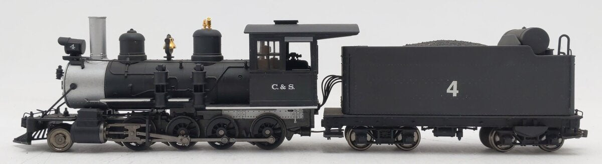 Broadway Limited 907 On30 Custom Milwaukee Road 2-8-0 Steam Locomotive & Tender EX