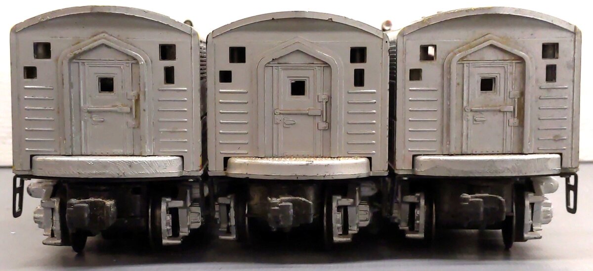 Lionel 2343 Vintage O Santa Fe F3 ABA Diesel Locomotive Set VG