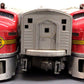 Lionel 2343 Vintage O Santa Fe F3 ABA Diesel Locomotive Set VG
