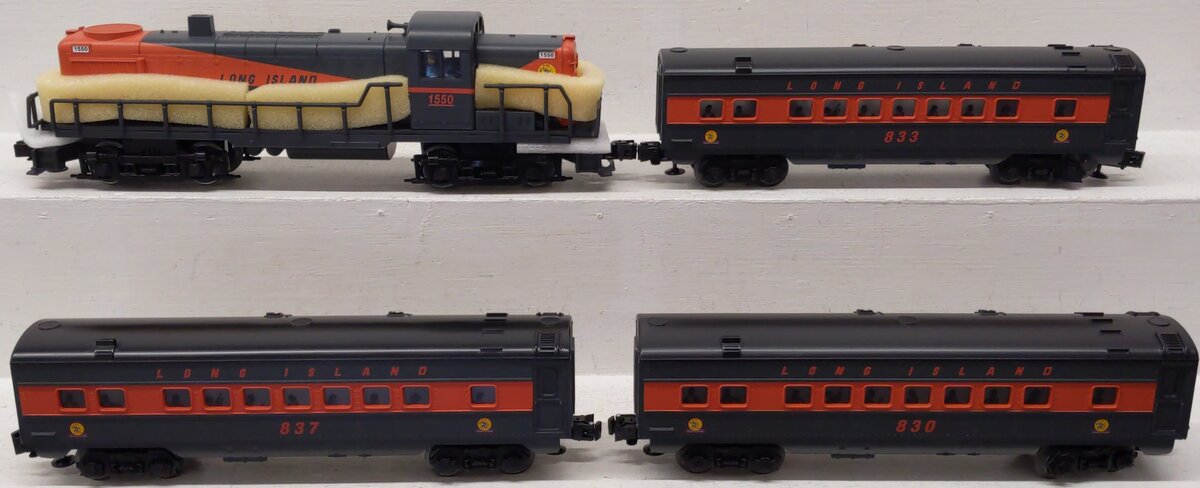 Lionel 6-30189 O Gauge Long Island Rail Road  Diesel Passenger Train Set LN/Box