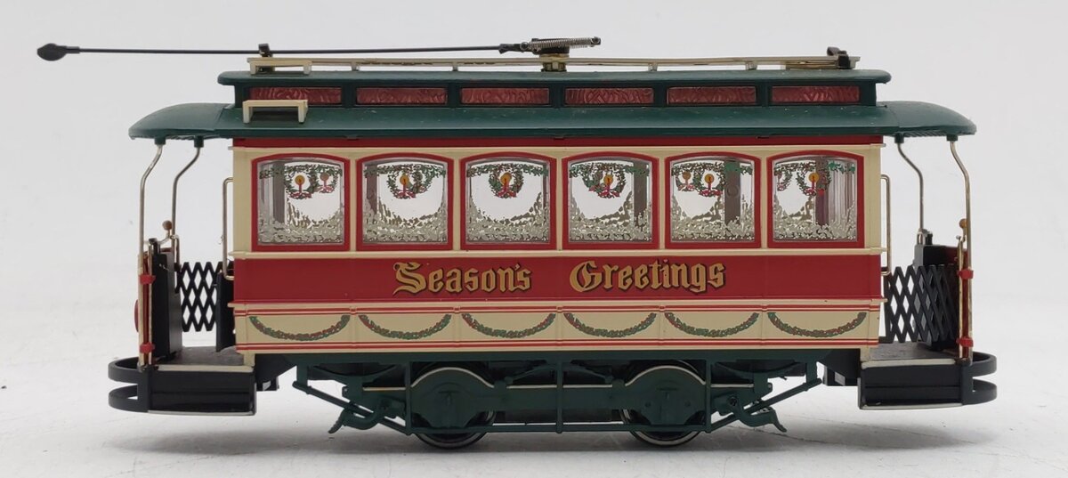 Bachmann Spectrum 25127 On30 Scale Closed Christmas Street Car EX
