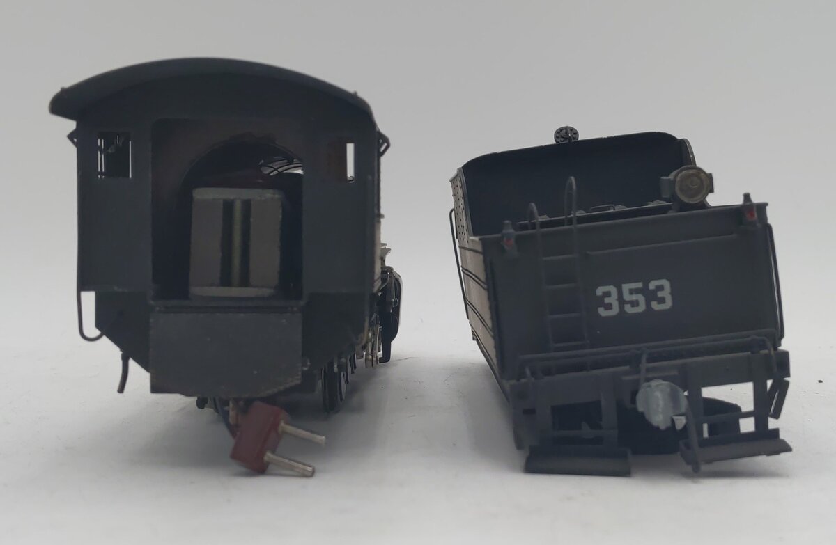 Toby O Scale 2-Rail Brass 0-6-0 USR Steam Locomotive & Tender