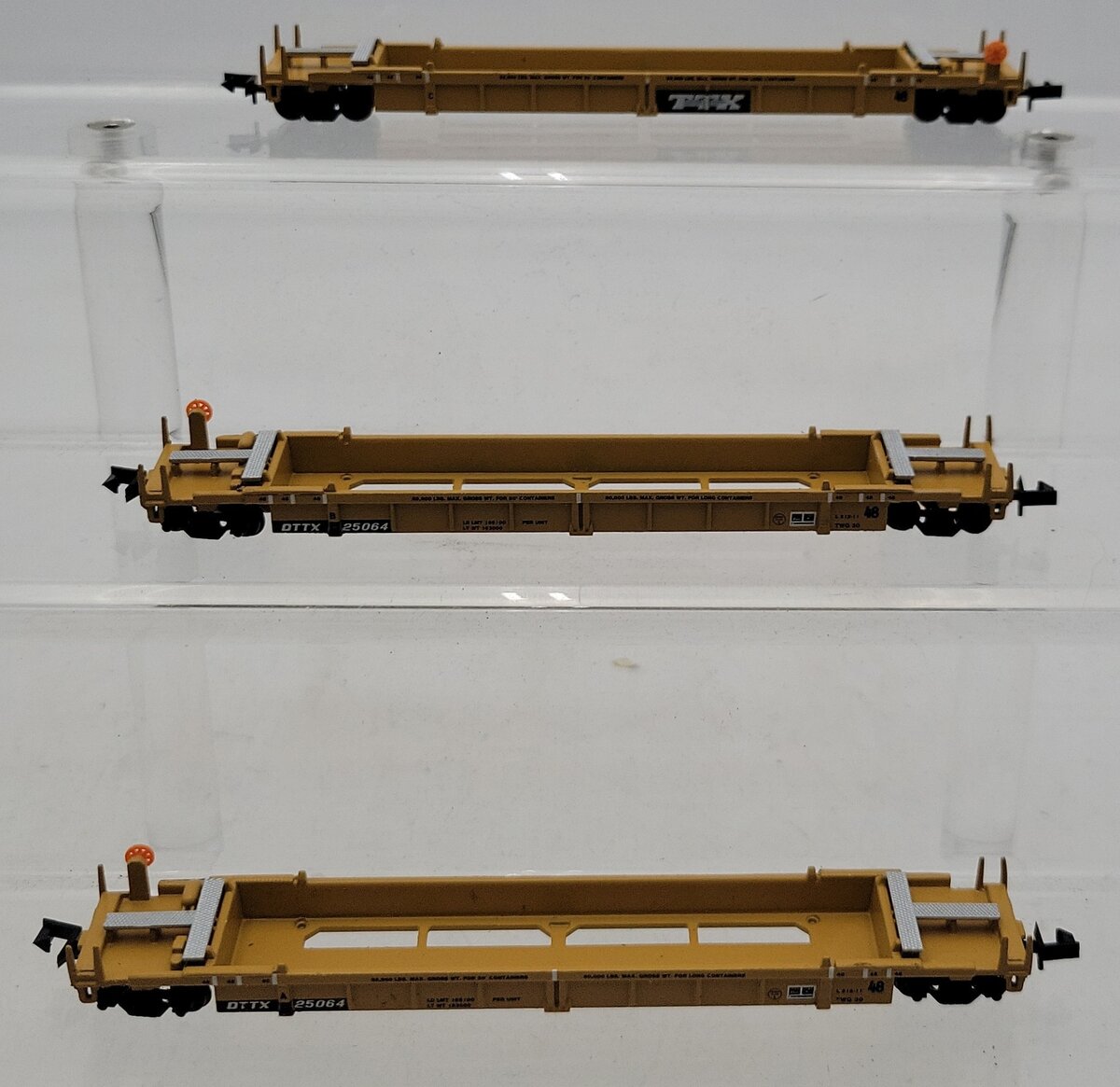 Walthers 932-8056 N TTX Double Stack Car #25064 (Set of 3) LN/Box