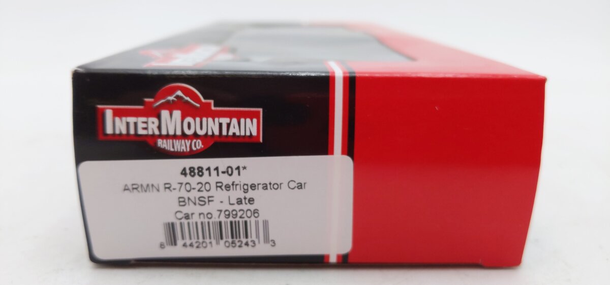 InterMountain 48811-01 HO Burlington Northern Santa Fe Refrigerator Car #799206 LN/Box