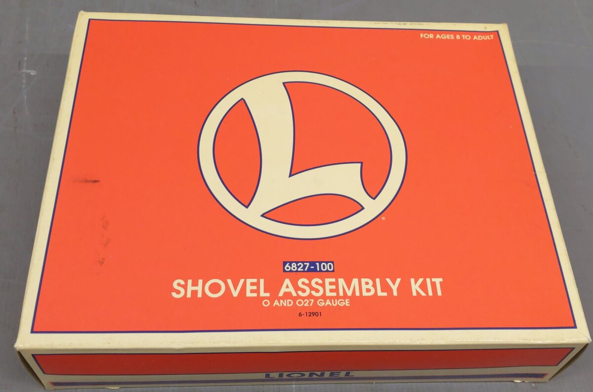 Lionel 6-12901 O And O27 Gauge Orange/Gray Shovel Assembly Kit EX/Box