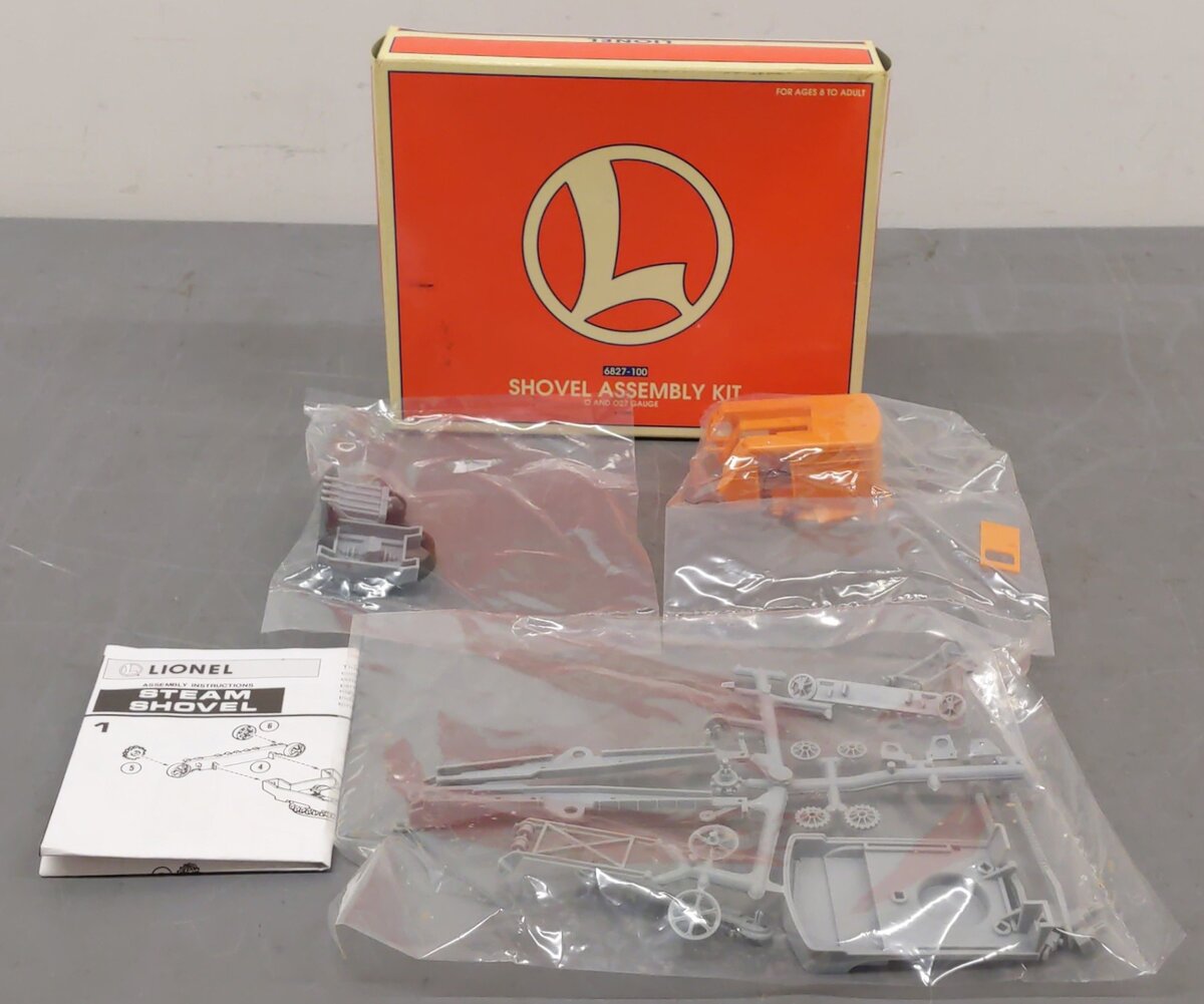 Lionel 6-12901 O And O27 Gauge Orange/Gray Shovel Assembly Kit EX/Box