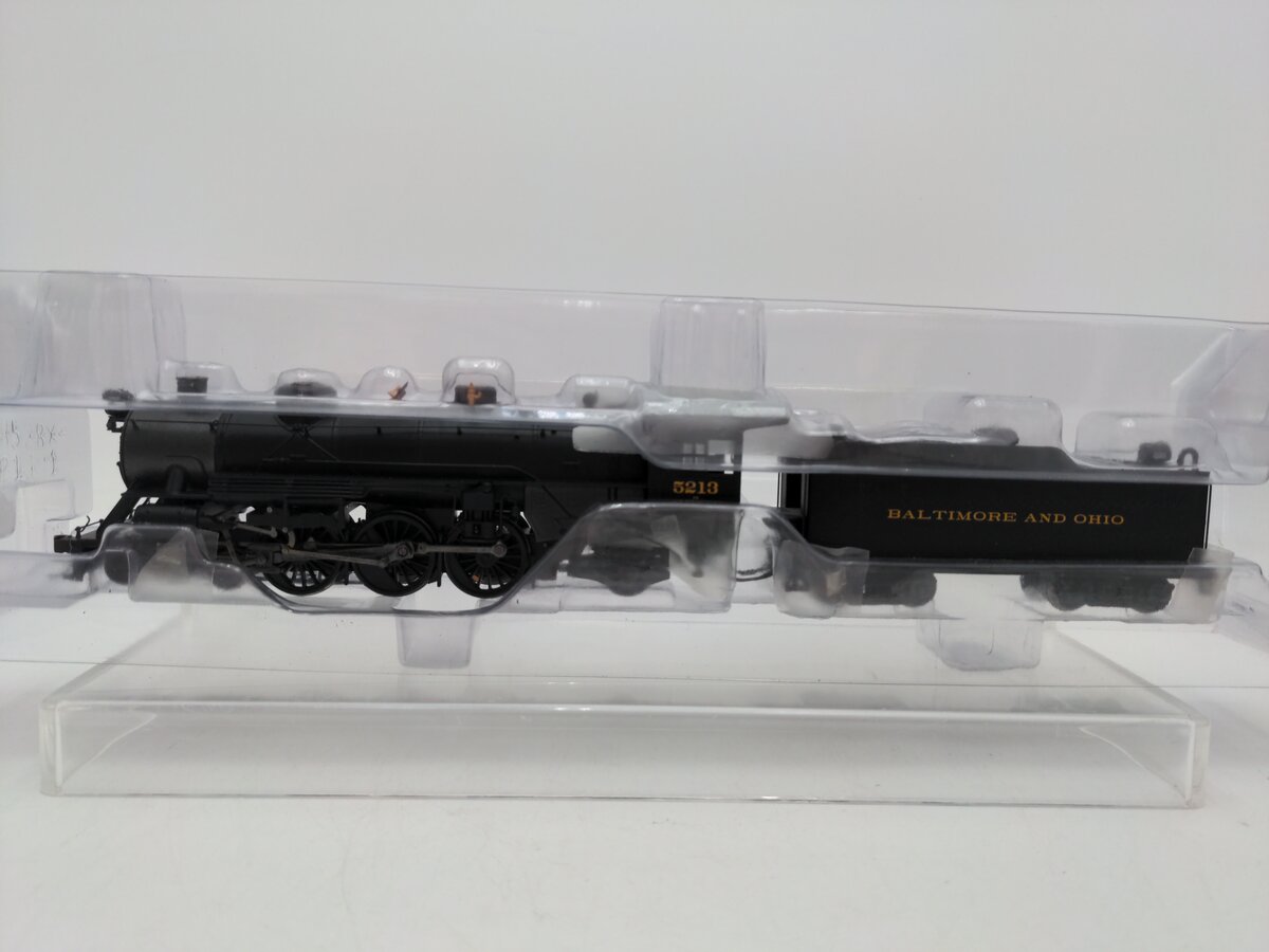 Bachmann 52801 HO Scale Baltimore & Ohio 4-6-2 Light Pacific #5213 W/DCC/Sound LN/Box