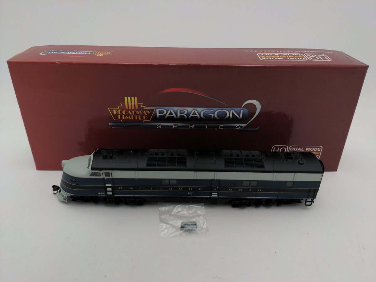Broadway Limited 2335 HO B&O EMD E6A Diesel #63 w/ Paragon2™ Sound/DCC LN/Box
