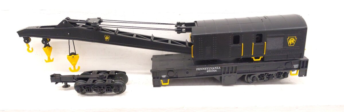 MTH 20-98298 O Gauge Pennsylvania Crane Car #490744/Box