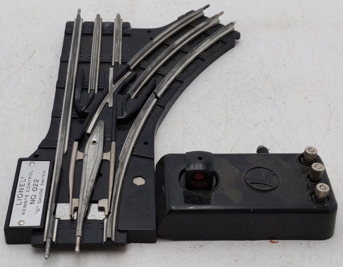 Lionel 6-5132 O Right Hand Remote Control Switch Turnout EX/Box