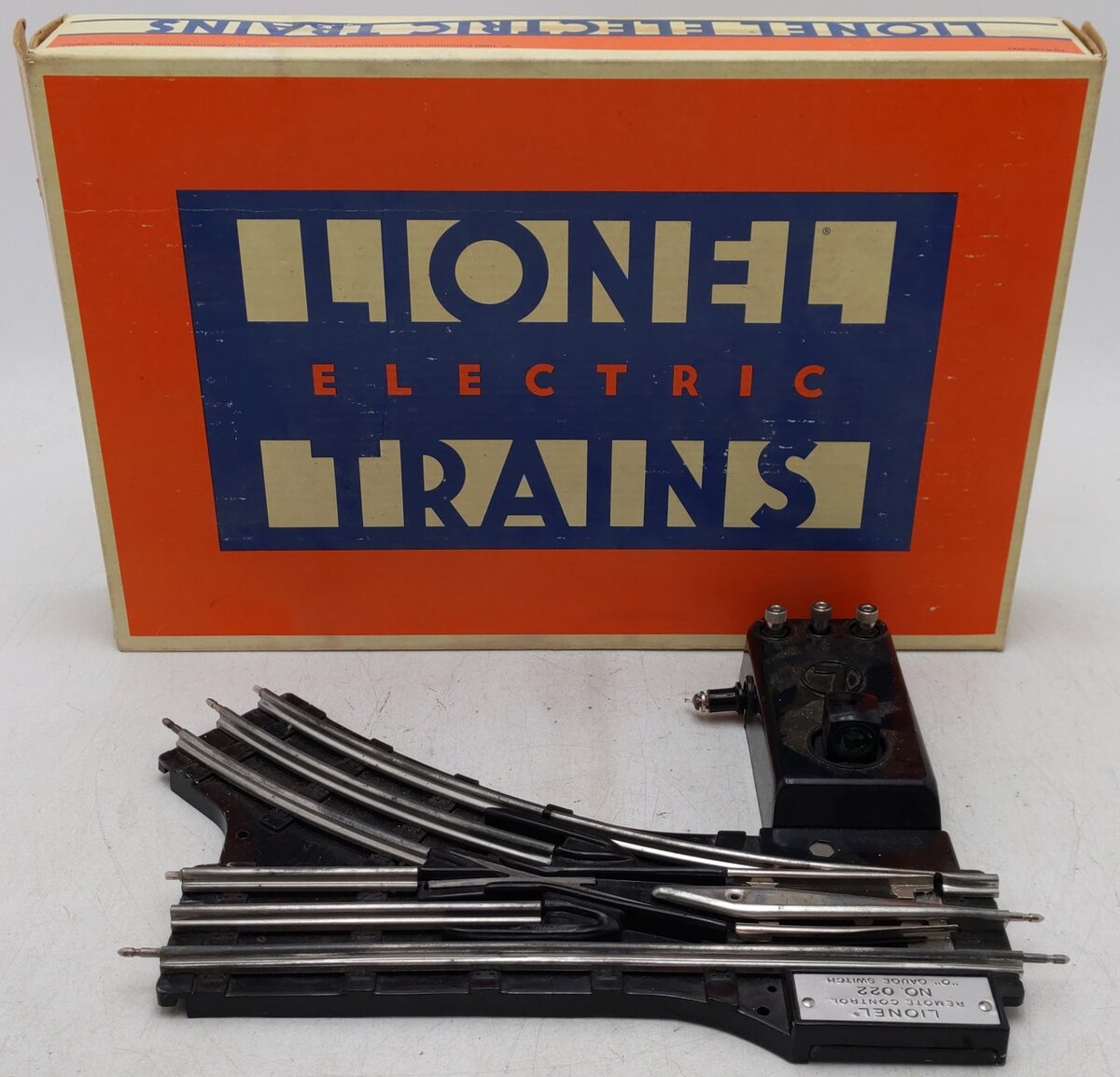 Lionel 6-5132 O Right Hand Remote Control Switch Turnout EX/Box