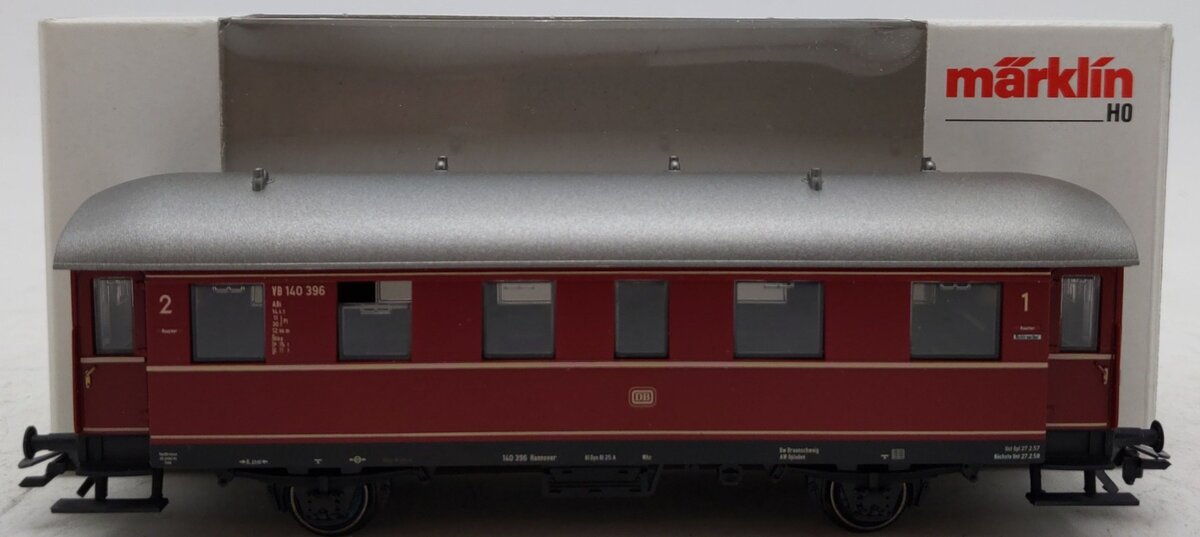 Marklin 43351 HO Scale DB 1st and 2nd Class Passenger Car EX/Box