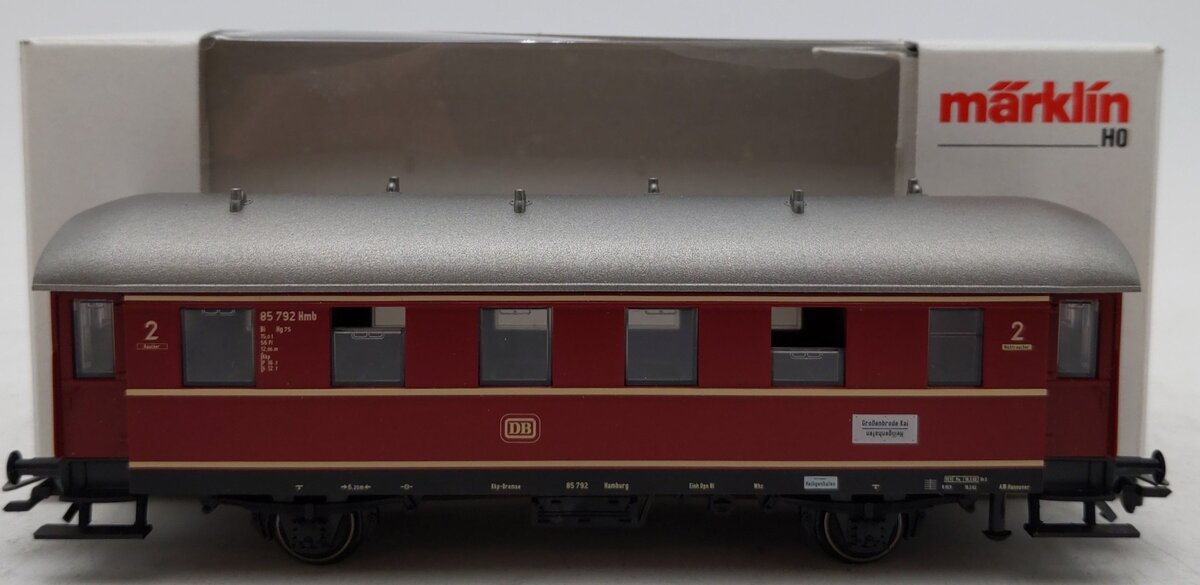 Marklin 4335 HO Scale Deutsche Bahn Passenger Car EX/Box