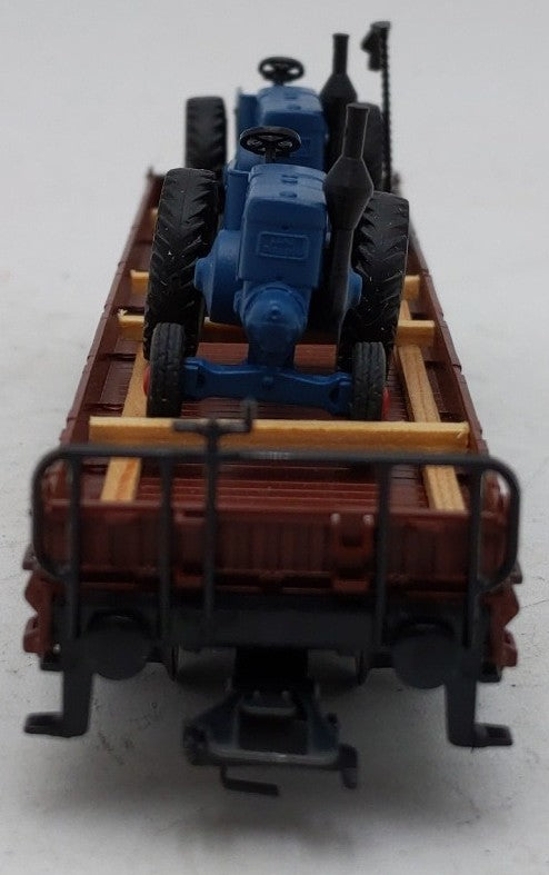 Marklin 46948 HO DB Flatcar w/ 2 Tractors EX/Box