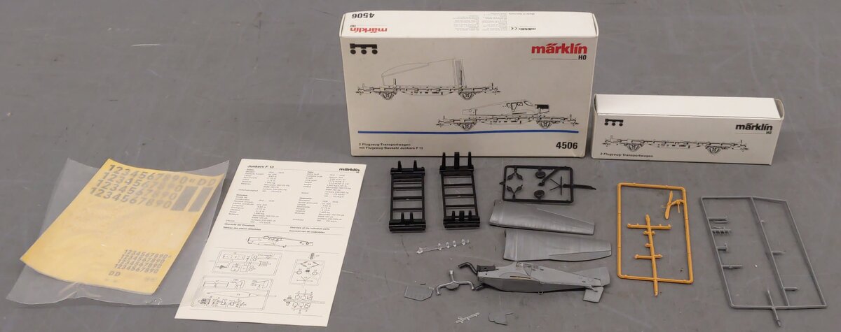 Marklin 4506 Junkers Add-On Set EX/Box