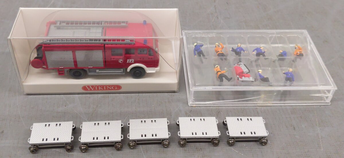 Marklin 40480 HO Tunnel Rescue Train Add-On Set EX/Box