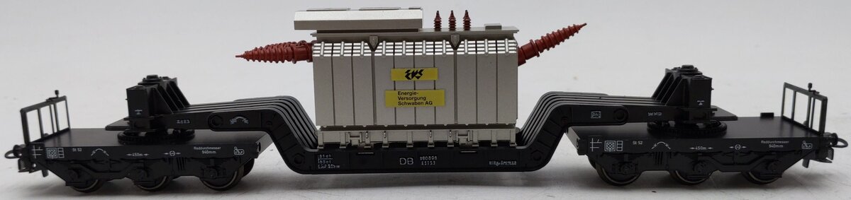 Marklin 4617 Depressed Center Flatcar w/ Transformer EX/Box