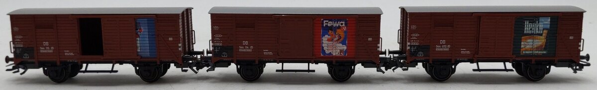Marklin HO DB German Railway Euro Train Historic Stamps Goods Wagon #48789 LN/Box