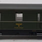 Marklin 43261 HO Scale German Imperial Railway Green Passenger Car VG/Box