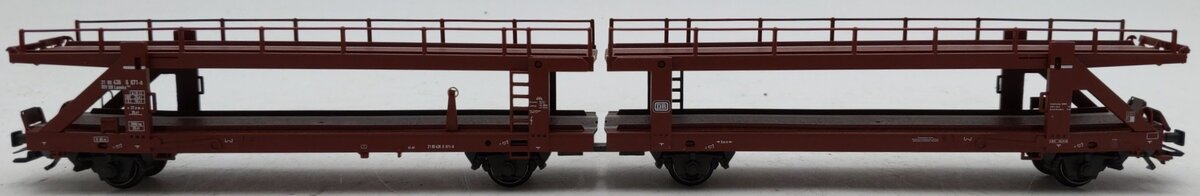 Marklin 4712 HO Scale Double Automobile Transport Car EX/Box