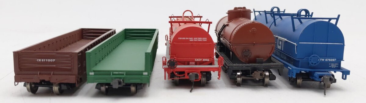 Atlas/Walthers/Others HO Scale Freight Cars #675097,4006,566185,511007 [5] VG