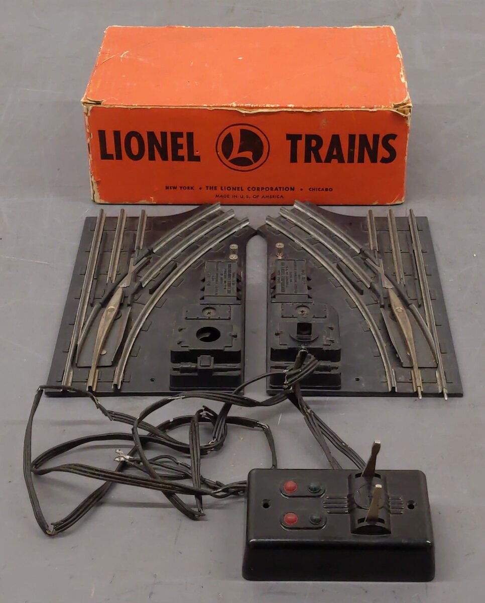 Lionel 1122 Vintage O-27 Remote Control Switches (Pair of 2)/Box