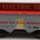 K-Line K90002 O Gauge 1992 Collector Club 2-Bay Covered Hopper Car #90002 EX/Box