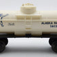 Lionel 6-16111 O Gauge Alaska White Single Dome Tank Car EX/Box
