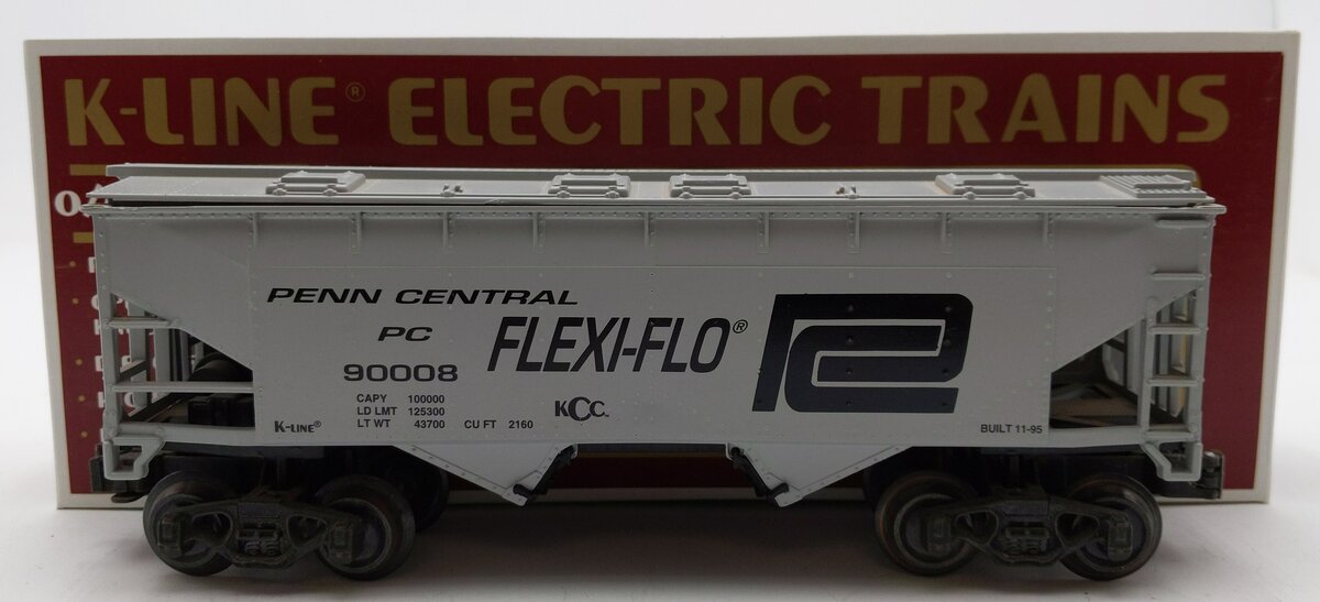 K-Line K90008IC K-Line Collectors Club Penn Central Hopper #90008 LN/Box