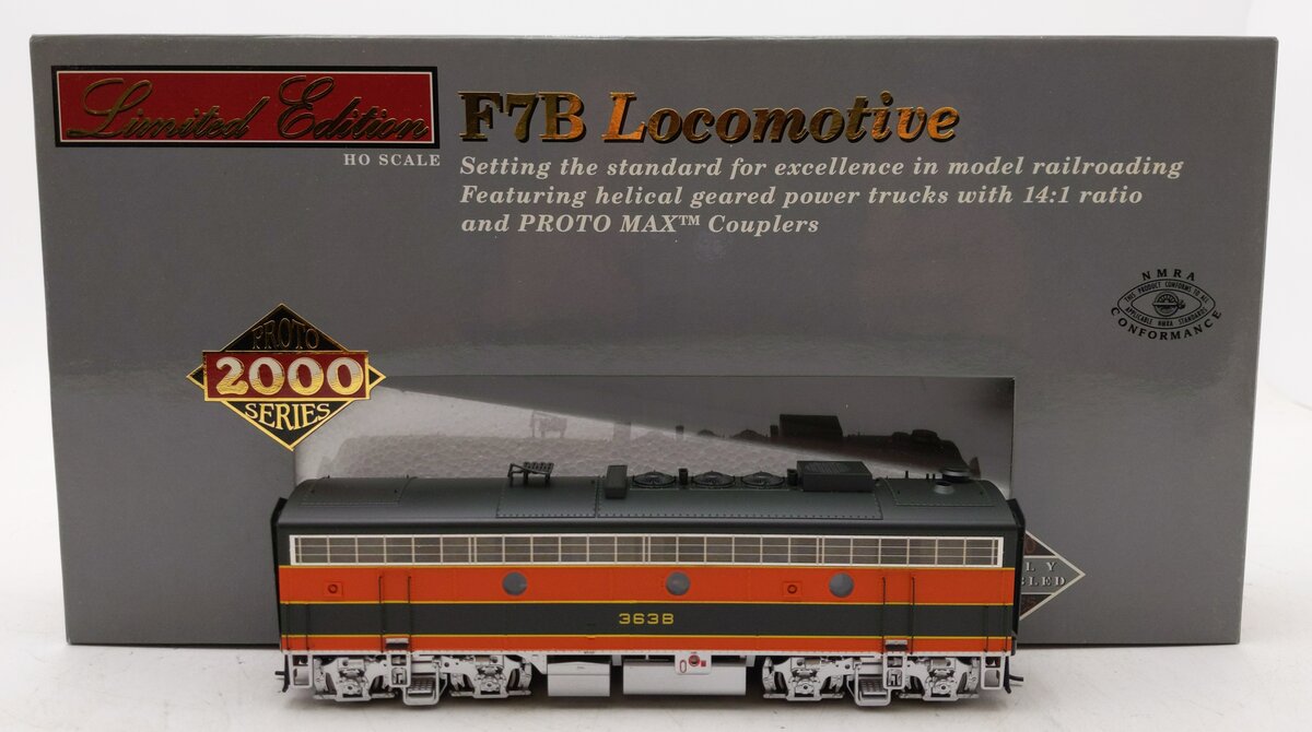 Walthers 920-40587 HO Great Northern F7B Diesel Locomotive w/ DCC & Sound #363B LN/Box