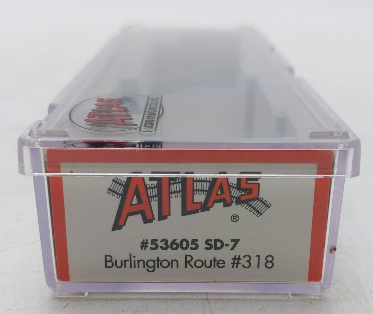 Atlas 53605 N Scale Burlington Route SD-7 Diesel Locomotive #318 LN/Box