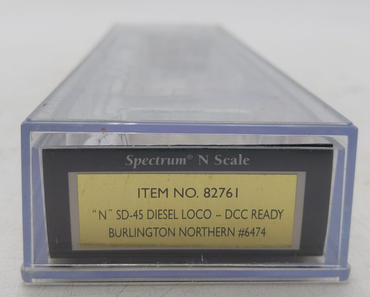 Bachmann 82761 Spectrum N Burlington Northern SD45 Diesel Locomotive #6474 EX/Box
