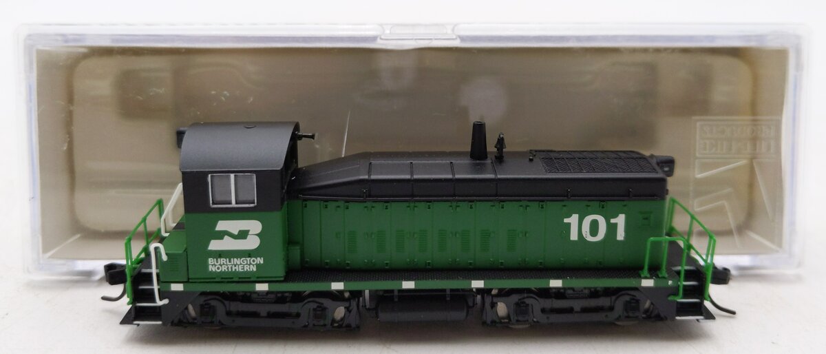 Life Like 7384 N Scale Burlington Northern SW8 Diesel Locomotive #101 LN/Box