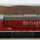 Life Like 7745 N Scale Burlington Route SD7 Powered Diesel Locomotive #346 EX/Box