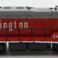 Life Like 7745 N Scale Burlington Route SD7 Powered Diesel Locomotive #346 EX/Box