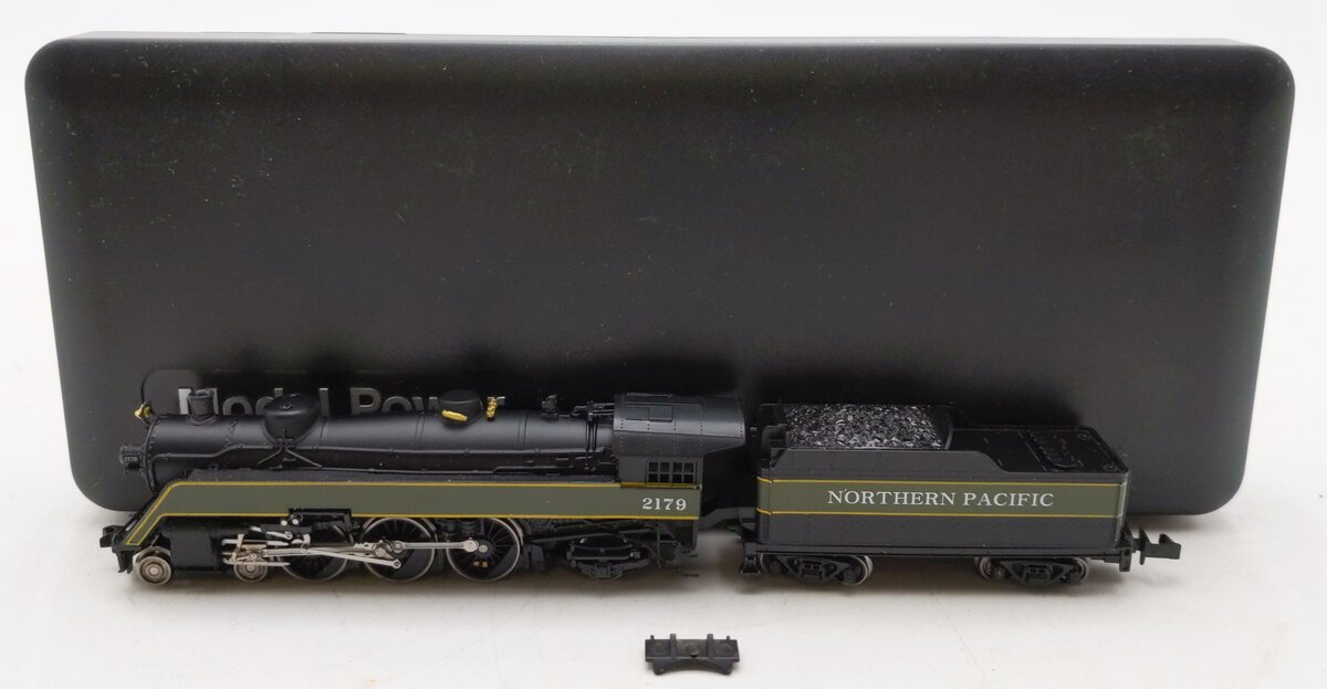 Model Power 87430 Northern Pacific 4-6-2 Semi-Streamliner Locomotive #2179 EX/Box