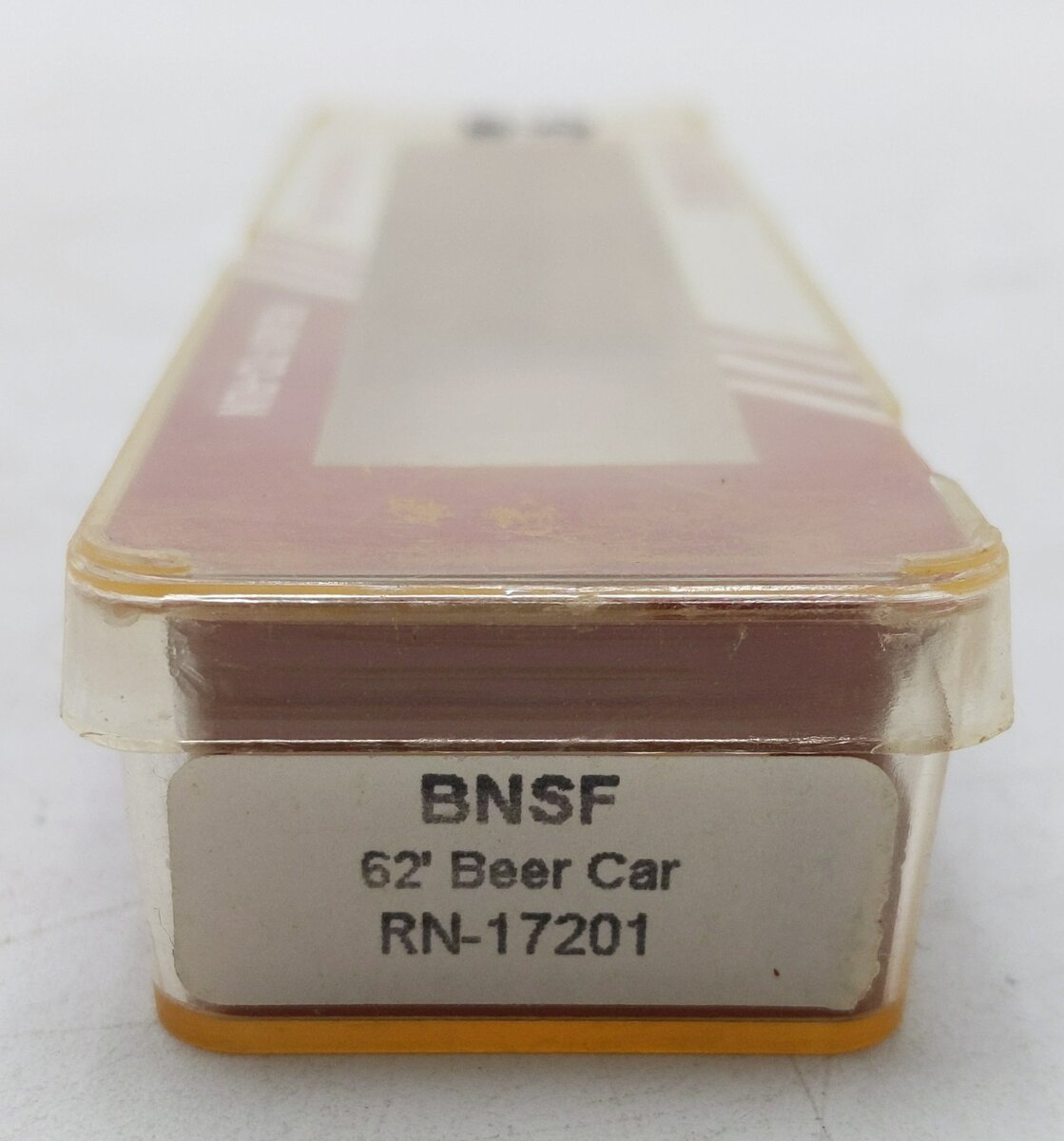 Red Caboose RN-17201 N Scale BNSF 62' Beer Car #781663 EX/Box