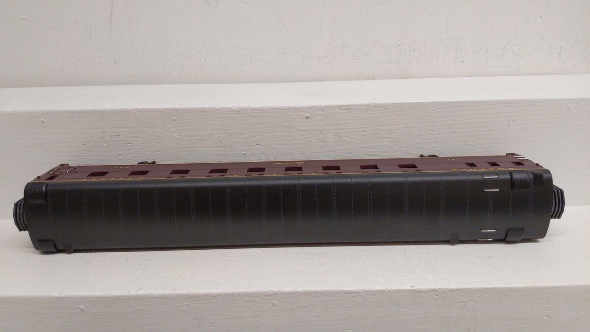 MTH 20-6614 O Gauge Norfolk & Western 2-Car 70' ABS Sleeper/Diner Passenger Set EX/Box