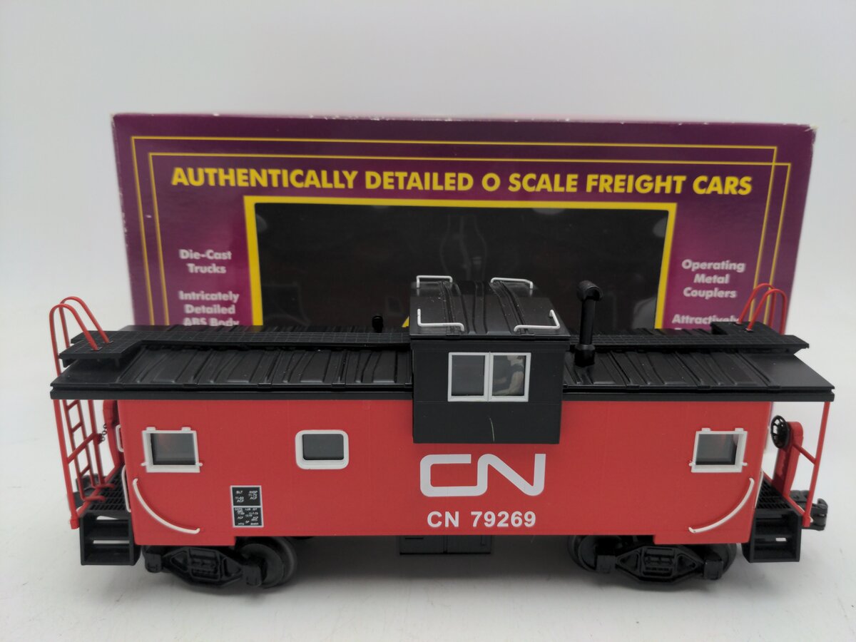 MTH 20-90029F O Scale Canadian National Ext. Vision Caboose #79269 EX/Box