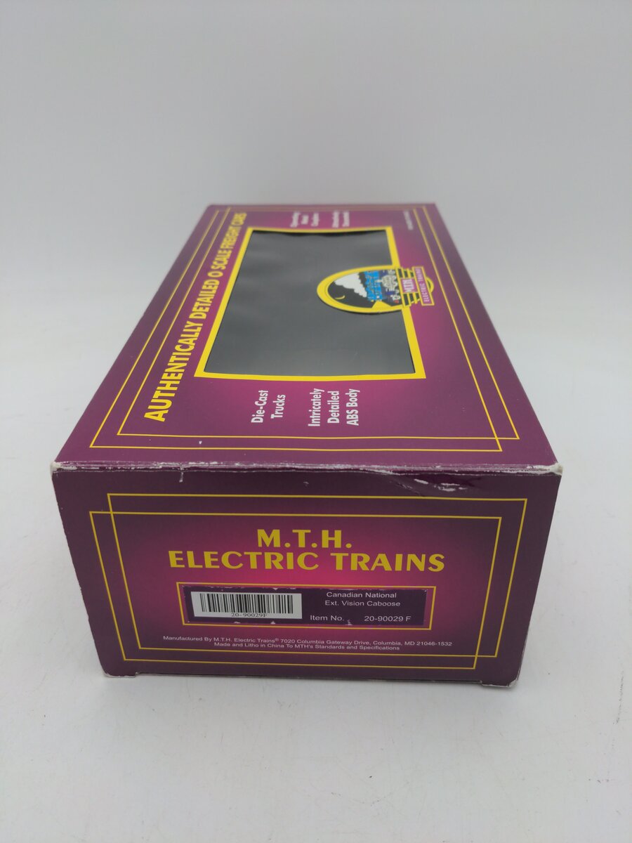 MTH 20-90029F O Scale Canadian National Ext. Vision Caboose #79269 EX/Box