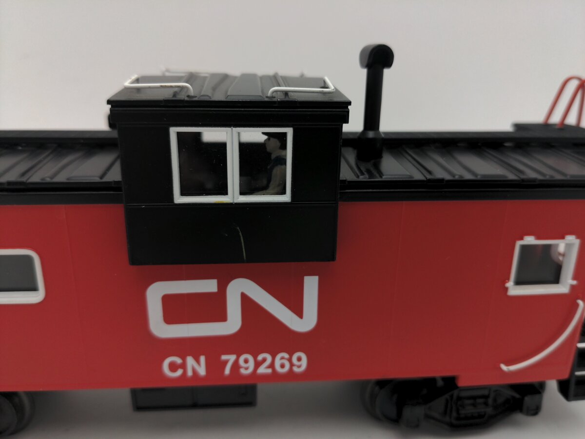 MTH 20-90029F O Scale Canadian National Ext. Vision Caboose #79269 EX/Box